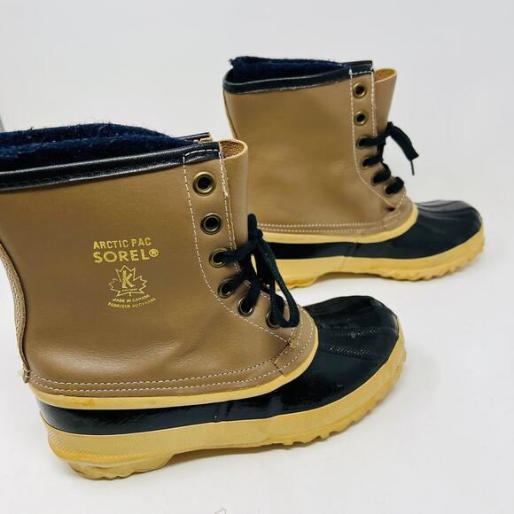 Sorel Arctic Pac Lace Up Boots Snow Outdoor Winter - 5 - Picture 6 of 9